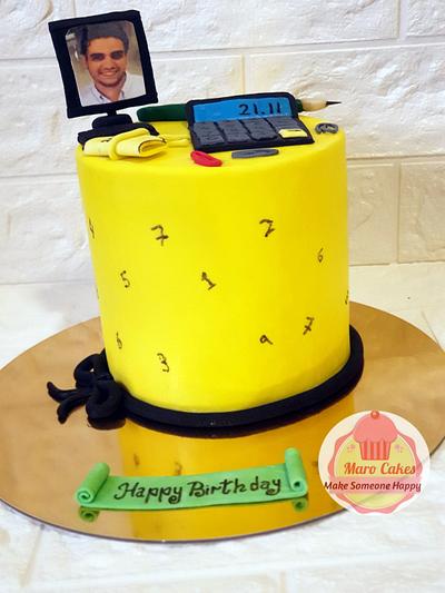 Accountant cake  - Cake by Maro Cakes