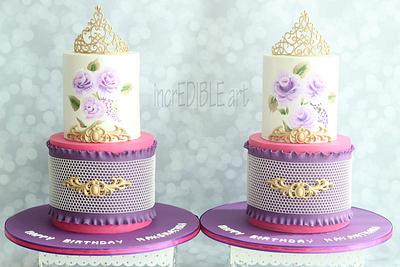 Birthday of twin Princesses - Cake by Rumana Jaseel