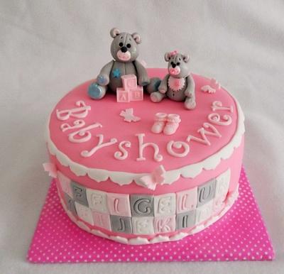 Babyshower cake - Cake by Droomtaartjes