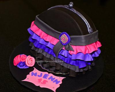 Ruffled Purse Cake - Cake by Sugaristic Expressions by Renee