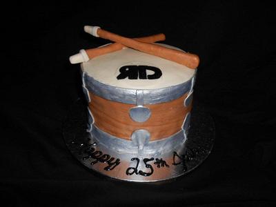 Drum Cake - Cake by Cakes by Kate