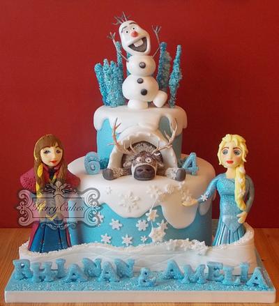 Frozen - Cake by kerrycakesnewcastle