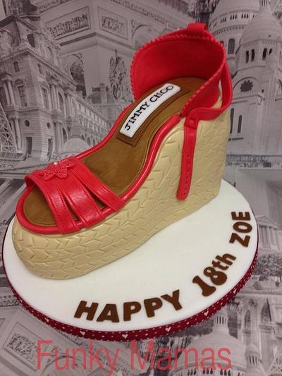 Wedge Shoe - Cake by Funky Mamas