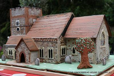 Gingebread Wedding Church - Cake by Sayitwithginger