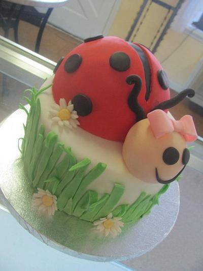 lady bug cake - Cake by Pamela