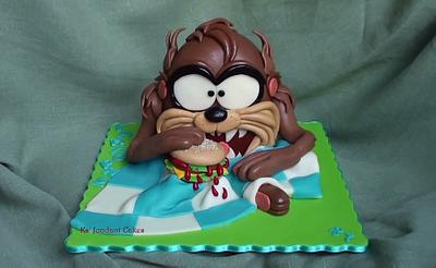 Tasmanian Devil - Cake by K's fondant Cakes