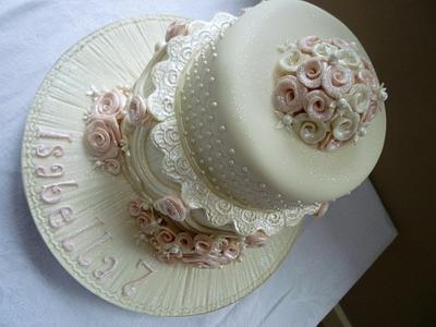 Wedding Cake for a Little Girl! - Cake by Gayle Jones