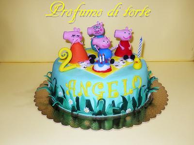 Peppa pig - Cake by Profumo di torte