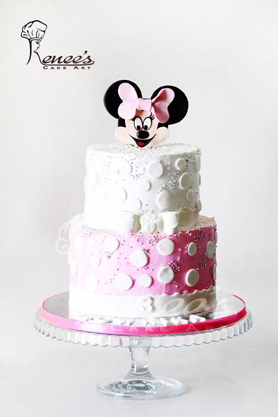 Minnie Mouse Cake - Cake by purbaja