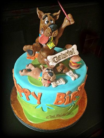 Scooby Doo & Scrappy - Cake by Joanne Wieneke