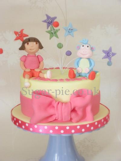 Dora & Boots Cake - Cake by Sugar-pie