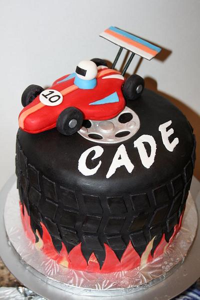 Race Car Cake - Cake by Leila
