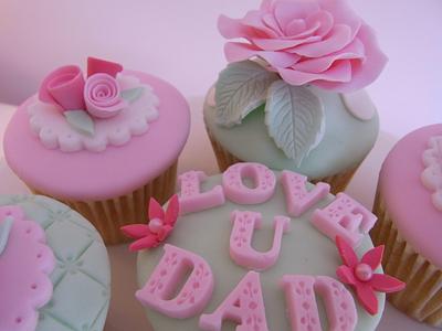 Dad's Love Cupcakes too...x. - Cake by Lulu Belles Cupcake Creations