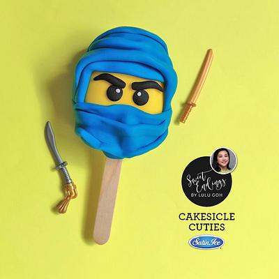 Ninja Cutie Cakesicle - Cake by Lulu Goh