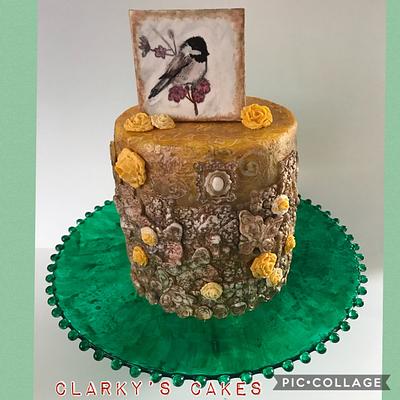 Bronze Bas Relief - Cake by June ("Clarky's Cakes")