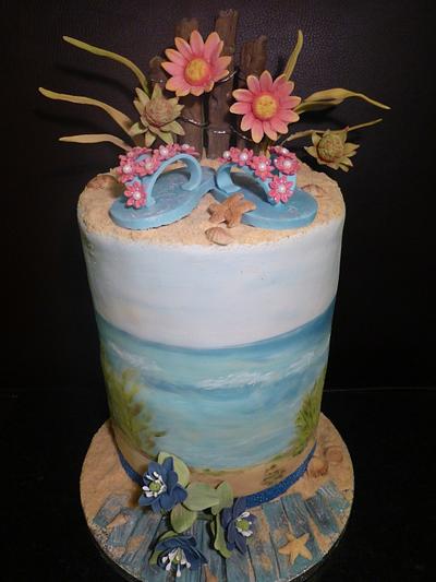 Sand Dune Cake - Cake by eMillicake