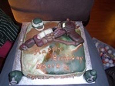 Gaming Cake - Cake by Lynette Conlon