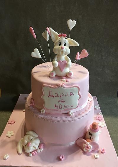 Baby girl cake - Cake by Doroty