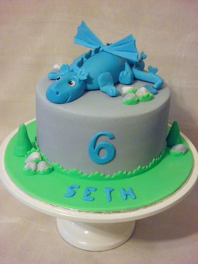 Dragon cake - Cake by Michelle