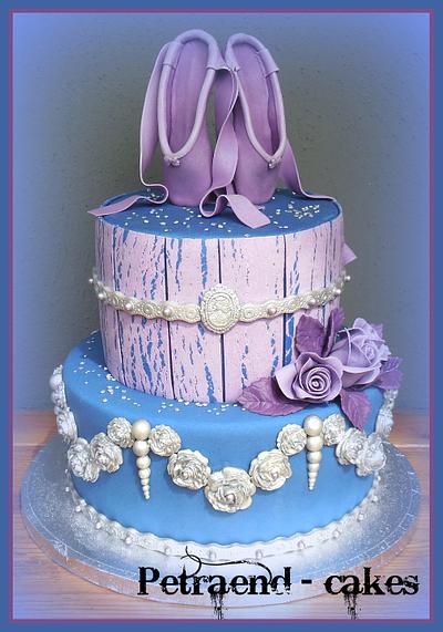  For Ballerina to 50th - Cake by Petraend