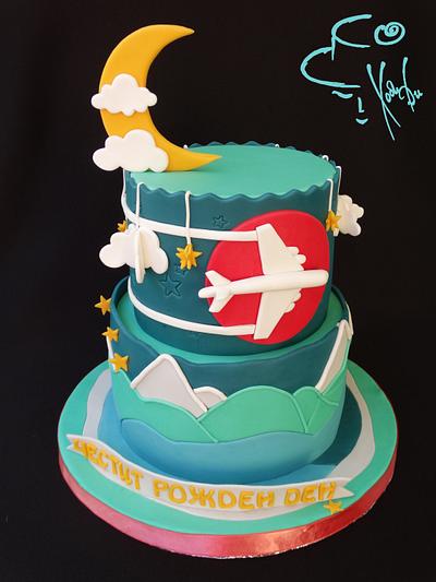 Airplane cake - Cake by Diana