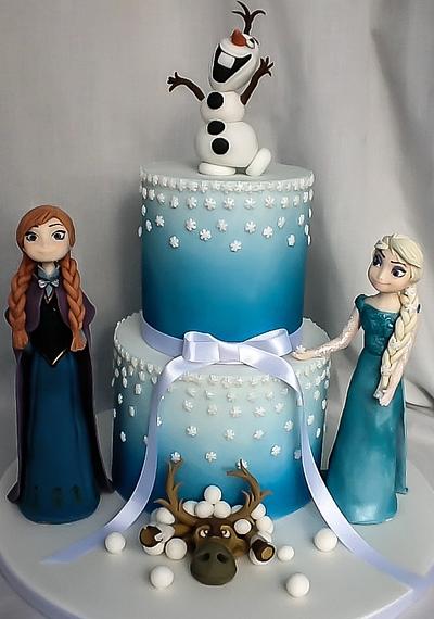 Frozen - Cake by cakesdamour