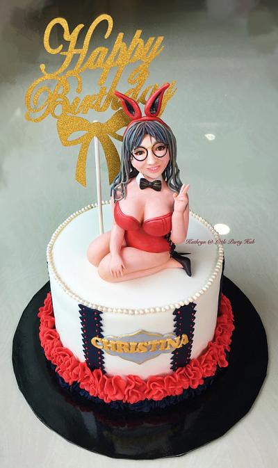 Bunny girl  - Cake by Kathryn Cheng