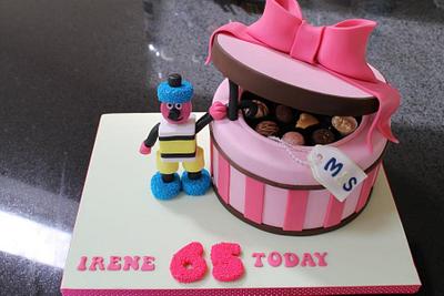 Bertie Bassett meets Choc Box - Cake by Delights by Design