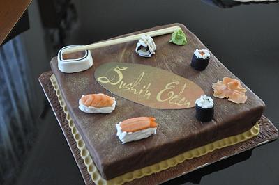 Sushi Time - Cake by The Bistro Cake Designer