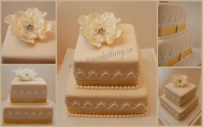 Simple Elegance  - Cake by It's a Cake Thing 