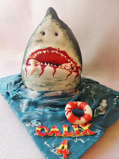 Hungry shark cake - Cake by Cakestyle by Emily