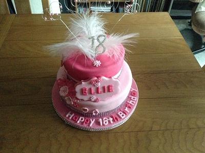 18th birthday cake  - Cake by Pinkhelen