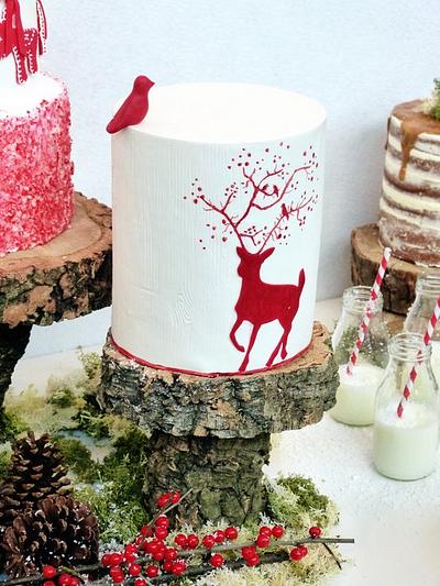 Christmas deer - Cake by Margarida Abecassis