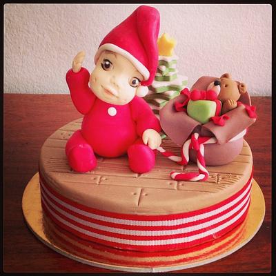 Christmas cake topper - Cake by Naike Lanza