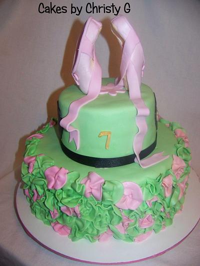 Ballet Cake - Cake by Cakes by Christy G