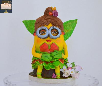 Minion Fairy - Cake by Sweettoothshipra