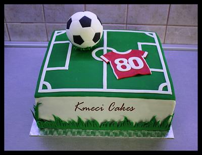 football - Cake by Kmeci Cakes 