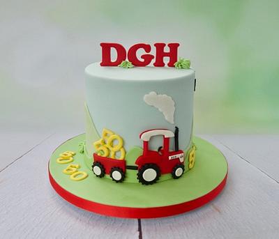 Tractor fun - Cake by Canoodle Cake Company