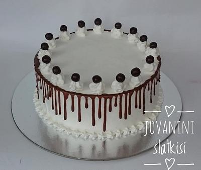 Nugatt drip cake - Cake by Jovaninislatkisi