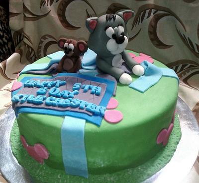 The Tom and Jerry cake - Cake by susana reyes