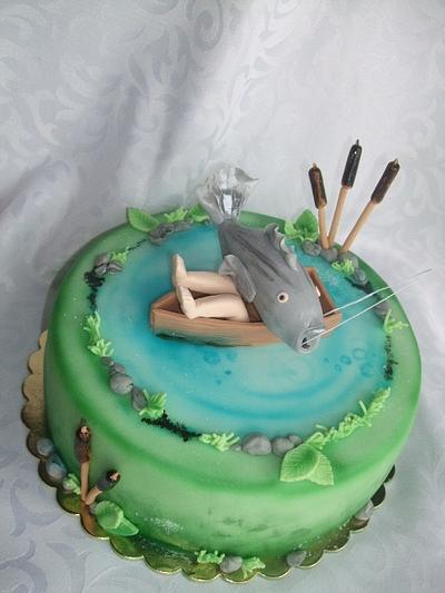 Cake for the Fisherman - Cake by Vebi cakes