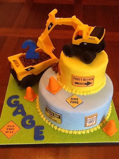 Construction theme - Cake by John Flannery