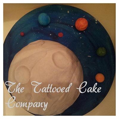 Moon cake - Cake by TattooedCake