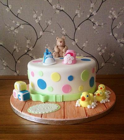 Baby Shower Cake - Cake by Daisychain's Cakes