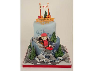 Kayaking Cake - Cake by Karina Leonard