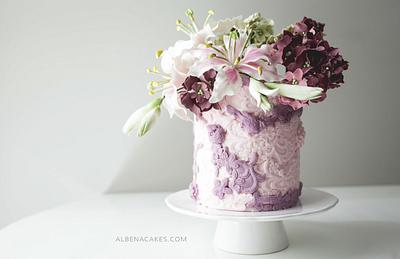 #9 Wedding Cake inspired by Enchanted Garden - Cake by Albena
