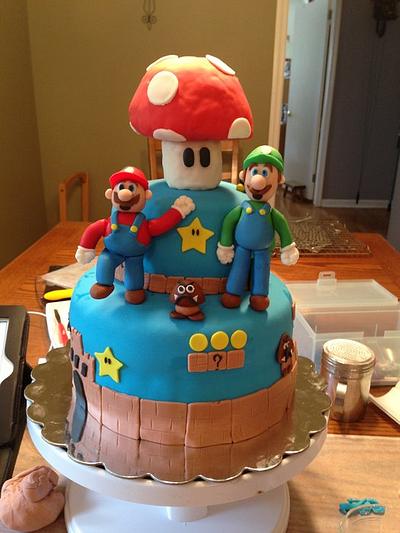 super mario brothers - Cake by Megan