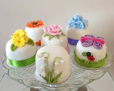 2" mini fruit cakes - Cake by Alison's Bespoke Cakes