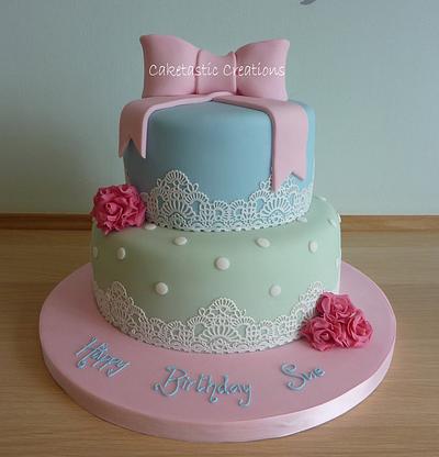Cath Kidston Inspired Birthday Cake - Cake by Caketastic Creations