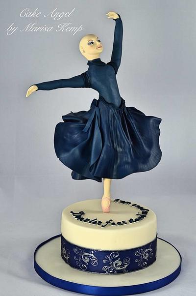 Bald Ballerina for "I Guerrieri Collaboration - The Warriors" - Cake by Cake Angel by Marisa Kemp